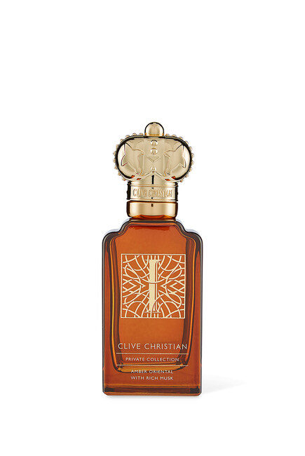 Private Collection I Amber Oriental Masculine Perfume Spray